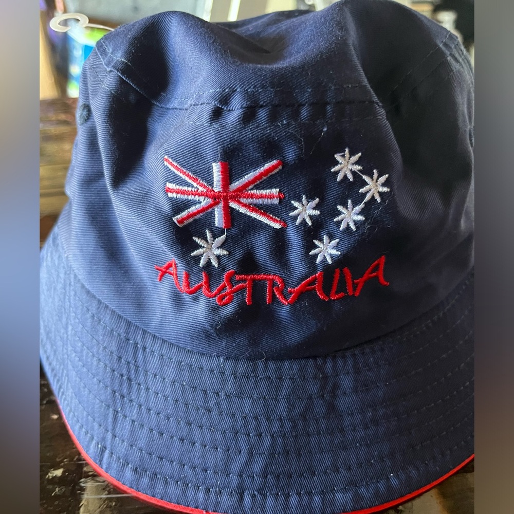 Navy Australia Bucket Hat